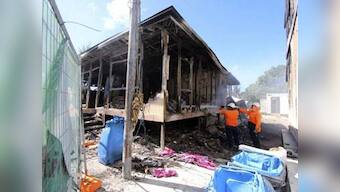 Asylum seekers cause $55 million damage in riot at Nauru