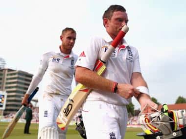 The 31-year-old Bell was unbeaten on 95 at the close with Broad on 47 and England will now look to push their lead beyond 300 on Saturday. Getty Images