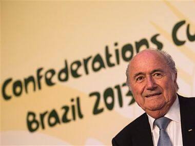FIFA President Joseph S. Blatter is confident of the success of the 2014 World Cup. AP