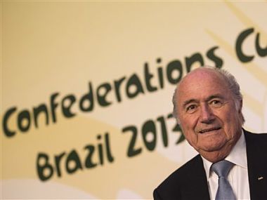 Blatter hails electric Maracana, predicts great World Cup Blatter hails electric Maracana, predicts great World Cup