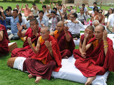 Bodh Gaya blasts: Tourists, monks visit temple as life returns to normal Bodh Gaya blasts: Tourists, monks visit temple as life returns to normal