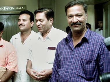 File picture of Chandu Borde (centre). Reuters