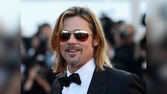 Brad Pitt visits US Military base for movie research