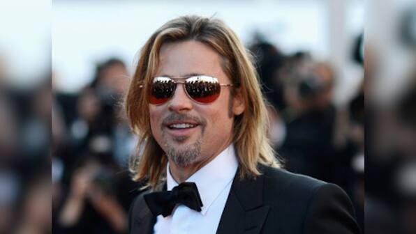 Brad Pitt visits US Military base for movie research