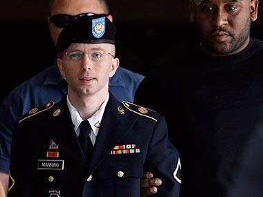 Bradley Manning's sentencing hearing today, could face 136 yrs in prison 