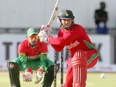Brendan Taylor will lead Zimbabwe against India. Getty Images