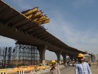Under-construction bridge collapses in Shillong, one dead, 16 injured Under-construction bridge collapses in Shillong, one dead, 16 injured