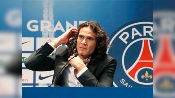 PSG sign Uruguay striker Cavani to five-year deal