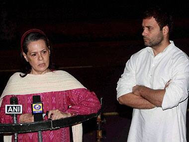 Sonia Gandhi and Rahul Gandhi in this file photo. PTI