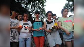 'Fortunate' only Chinese died in US plane crash, says Korean anchor