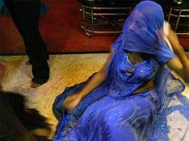 A dancer at a dance bar before the ban. Reuters