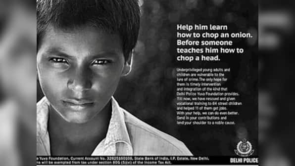 Why Delhi Police's ad on street children is condemnable