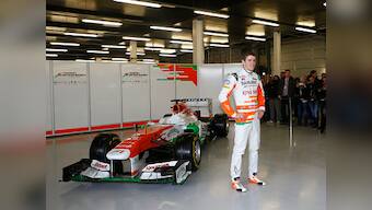 Force India enjoys good first day of testing at Silverstone