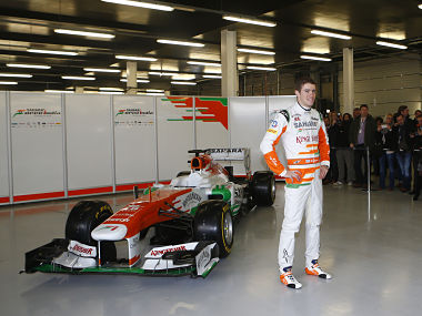 Force India enjoys good first day of testing at Silverstone Force India enjoys good first day of testing at Silverstone