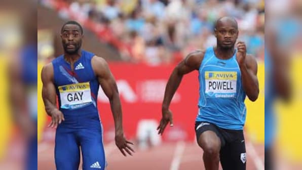Powell, Gay latest entrants in list of sprint doping scandals
