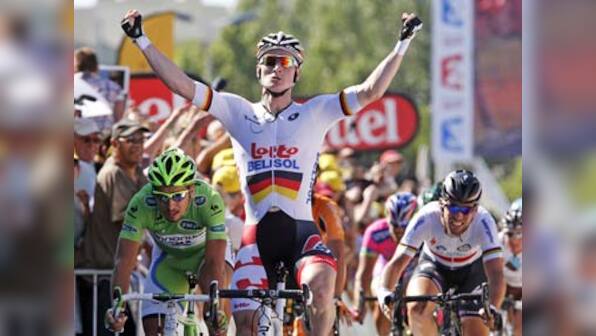 Tour de France: Greipel sprints to stage win, Impey takes yellow