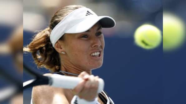 Hingis needs to toughen up, or just stick to doubles in comeback