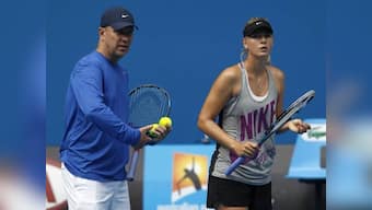 Sharapova splits from coach Hogstedt