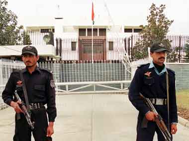 Indian High Commission in Islamabad. AFP