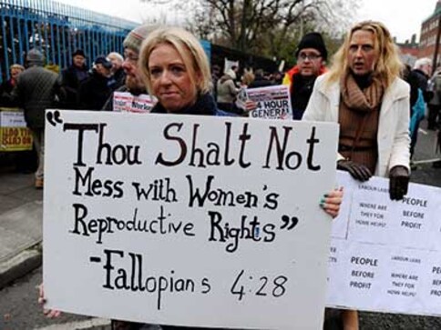 Ireland holds referendum for historic change in abortion rights; activists seek overturn of Catholic law in orthodox state Ireland holds referendum for historic change in abortion rights; activists seek overturn of Catholic law in orthodox state