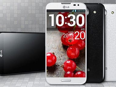 LG Optimus G Pro in this product photo. 