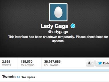 All the tweets are gone: Screengrab from Twitter