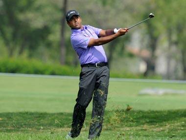 Lahiri followed up his blistering 62 in Round 2 with an equally impressive 64 in Round 3. AFP
