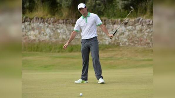 British Open: McIlroy limps to ugly 79 on first day