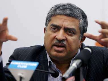 Nandan Nilekani in this file photo. PTI 
