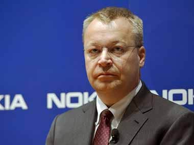 Nokia CEO Stephen Elop in this file photo. AFP