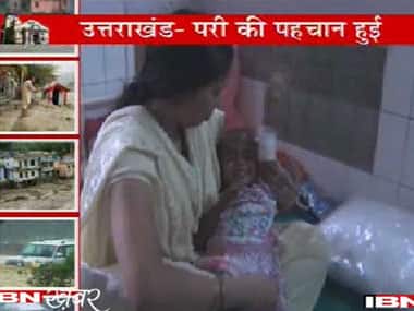 The little girl Pari who was identified as Jyoti. Ibnlive