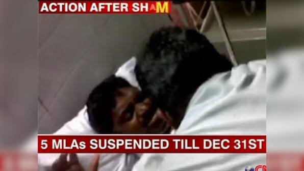Maha Assembly revokes suspension of 5 MLAs who assaulted traffic cop