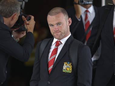 Rooney returned home after only one day in Thailand and is expected to be out of action for a month. Reuters