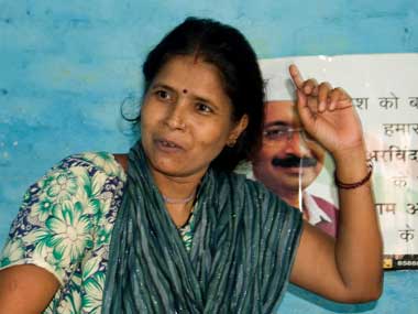 AAP's candidate Rumbo is hoping to capitalise on the discontent over the scheme and against the Congress. Naresh Sharma/ Firstpost