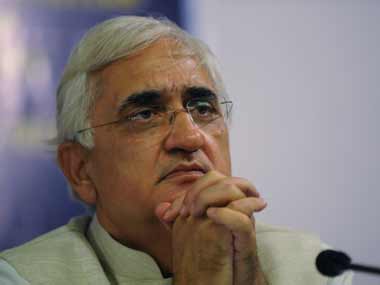 Salman Khurshid in this file photo. AFP