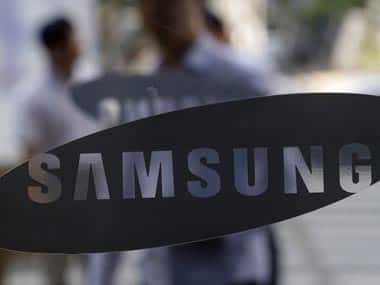 Samsung logo is seen in this file photo. AP