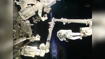 NASA aborts spacewalk due to water leak in astronaut's helmet