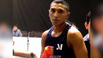 Manoj, Mandeep, Sukhdeep in Asian boxing quarters