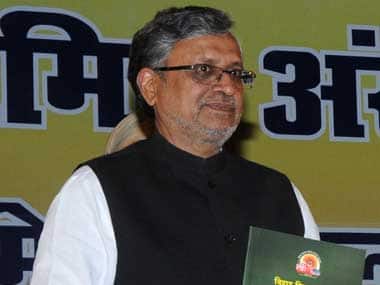 Bihar Deputy Chief Minister Sushil Kumar Modi. Image courtesy PIB
