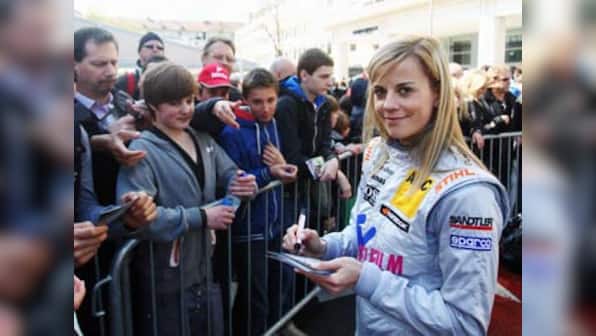 Susie Wolff makes full F1 test debut at Silverstone