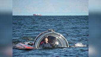 Daredevil Putin rides to bottom of the Gulf of Finland