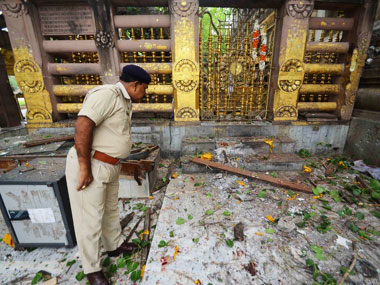 Security stepped up at Mathura, Vrindavan temples after Bodh Gaya blasts Security stepped up at Mathura, Vrindavan temples after Bodh Gaya blasts