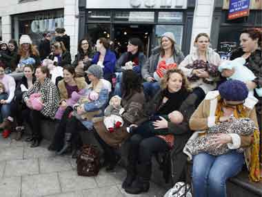 Breastfeeding makes moms happier. Reuters