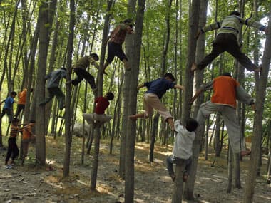Open spaces have become scarce for children. Agencies. 