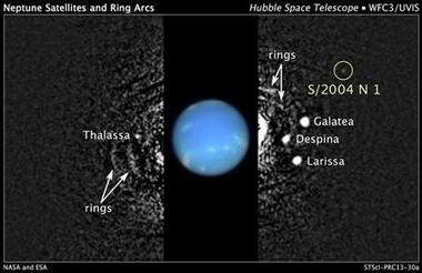 Nasa astronomer finds a new moon orbiting Neptune