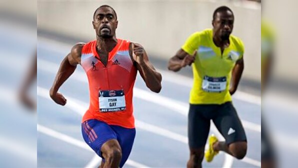 Sprinter Tyson Gay failed more than one drug test this year