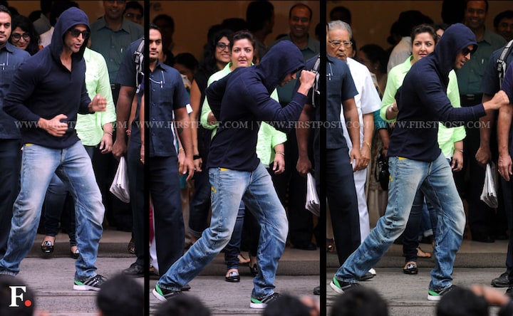 Photos: Hrithik Roshan dances his way out of hospital