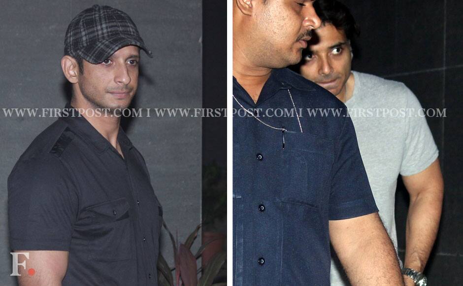 Sharman Joshi and Uday Chopra visit Hrithik Roshan at the Hinduja Hospital. Sachin Gokhale/Firstpost