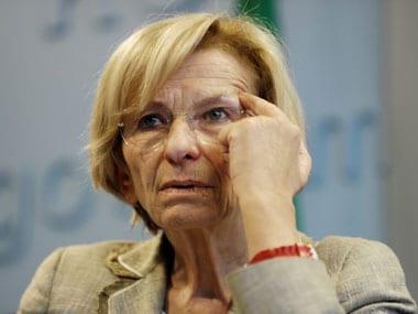 Emma Bonino. AFP.