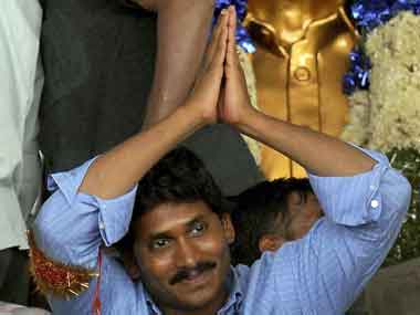 YSR Congress president Jaganmohan Reddy. PTI
